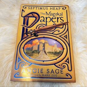 SEPTIMUS HEAP: THE MAGYKAL PAPERS HARDCOVER BY ANGIE SAGE